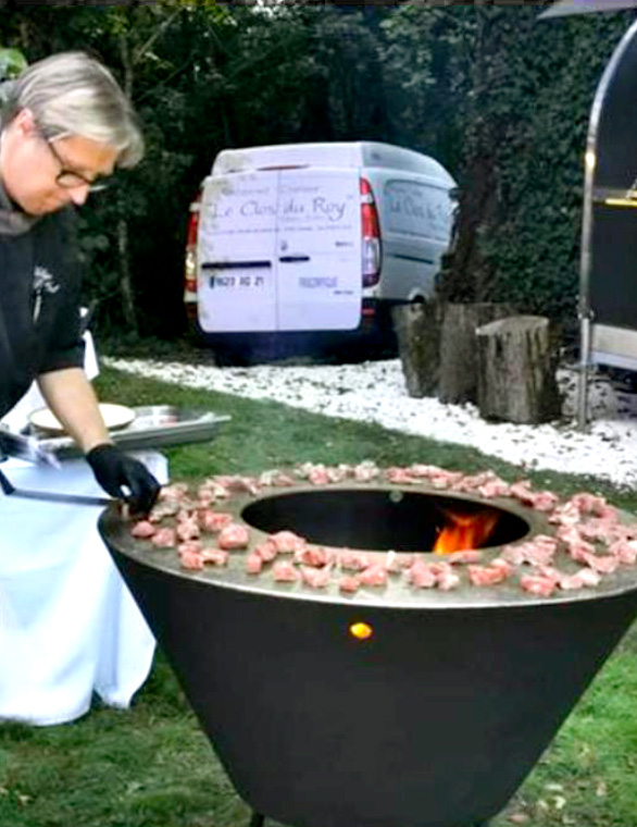 Mariage traiteur brasero